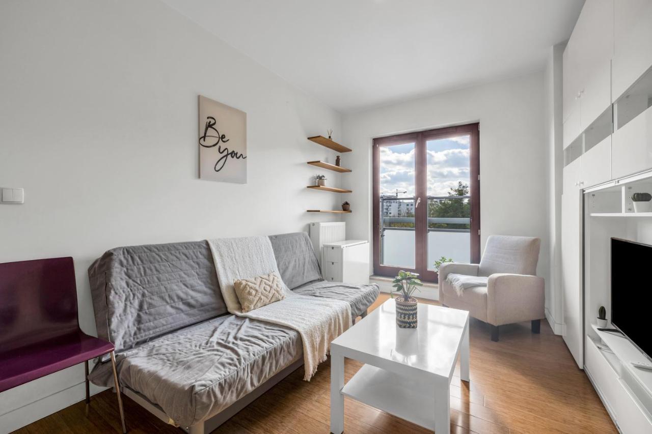 1Br New Apt 20Min Centre Parking Warszawa Exteriör bild