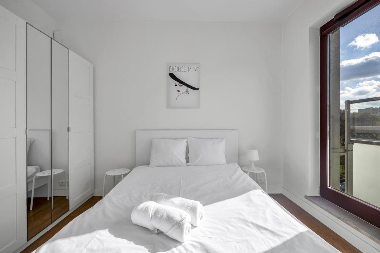 1Br New Apt 20Min Centre Parking Warszawa Exteriör bild